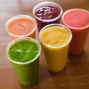 All natural smoothies