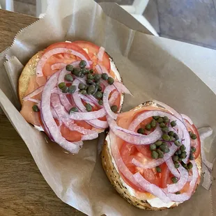 Open Face Lox