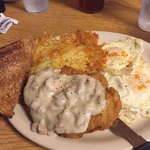 Chicken fried steak!