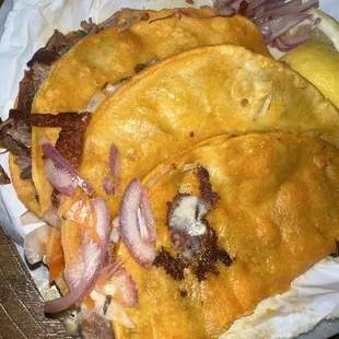 Quesabirrias (consume not pictured).