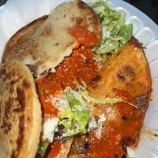 Gorditas and Quesabirria