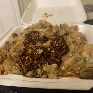 Chicken fried rice