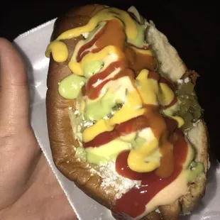 hot dog, sandwich, food, hot dogs