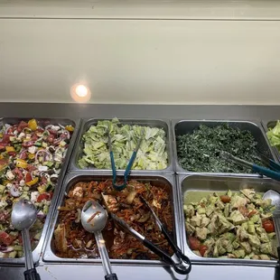 salads, interior