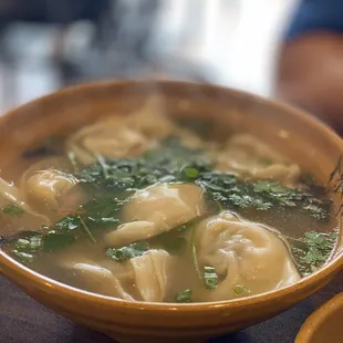 Handmade wontons