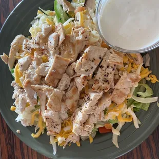 Grilled chicken salad
