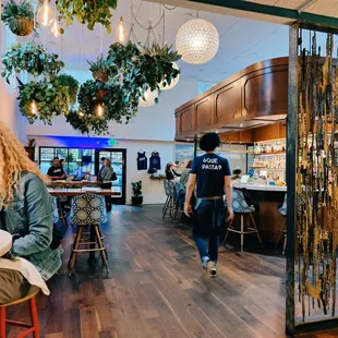 Restaurant interior decor