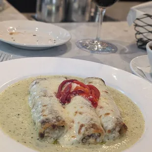 Mushroom Manicotti