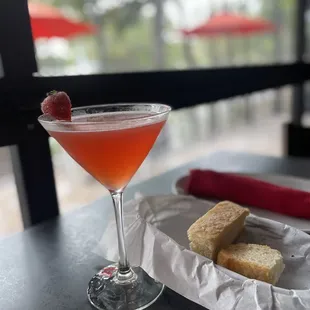 Berry martini