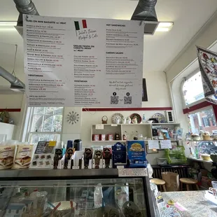 inside the cafe