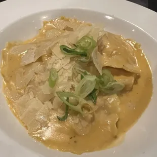 Lobster ravioli