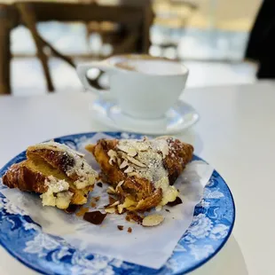 The pastries are made fresh in house