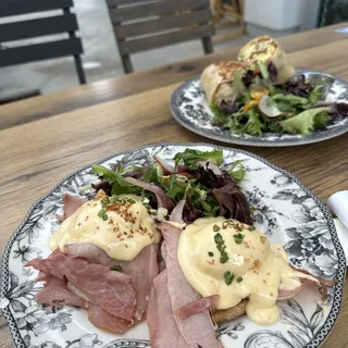 Eggs Benedict, Ham
