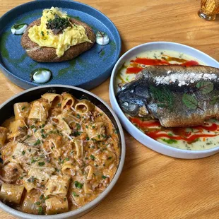 Truffled Eggs in a Hole