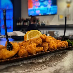 Grouper bites (Fried)