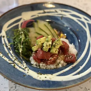 Yellowtail Poke Bowl