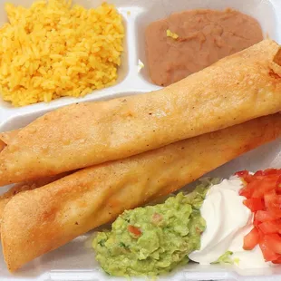 chicken flautas