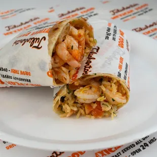 SHRIMP BURRITO