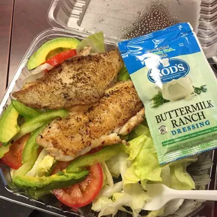 Tilapia Fish Salad