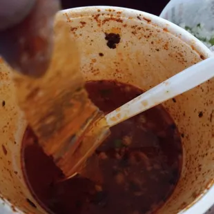 Almost!  Found a wrapping plastic in my menudo