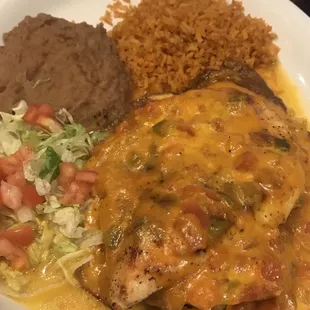 Pollo Con Queso
