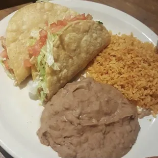 Crispy Taco Plate