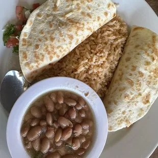 Chicken taco plate - very good