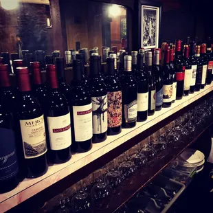 Wine selection for the weekend.