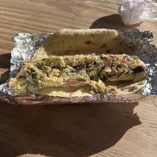 Stuffed ! Look at this and it was delicious