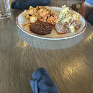 Buffet for nephew!