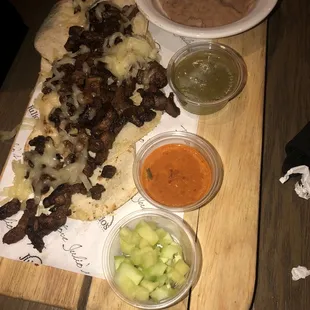Steak tacos