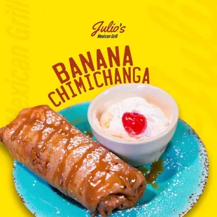 Banana chimichanga