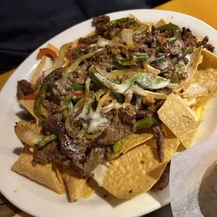 Fajita Nachos