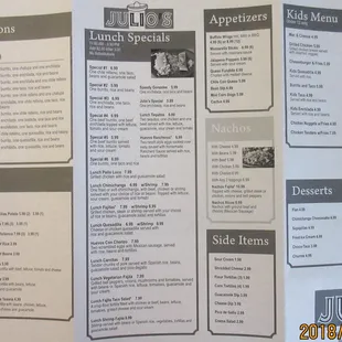Menu 0
