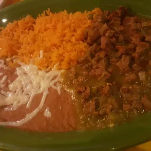 Chile Verde good flavor