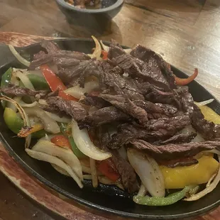 Steak Fajitas