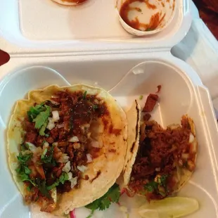 Chicken Tacos are awesome, particularly with the salsa on them.