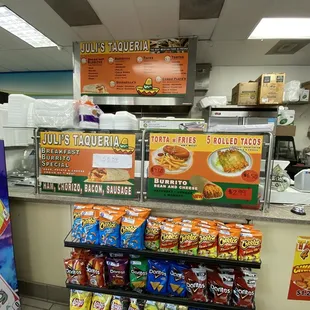 Menu taken 12/7/2020. Breakfast burritos have homemade tortillas.