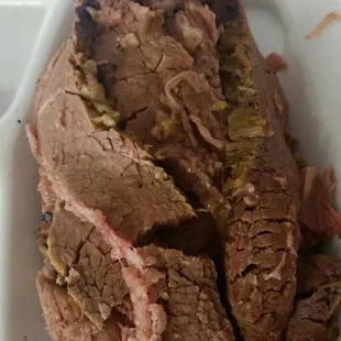 Juicy fresh brisket!