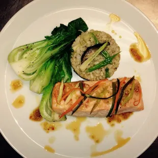 a plate of food