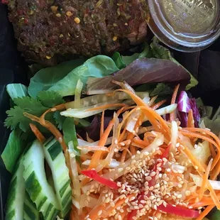 Thai style beef skirt steak - delicious!!