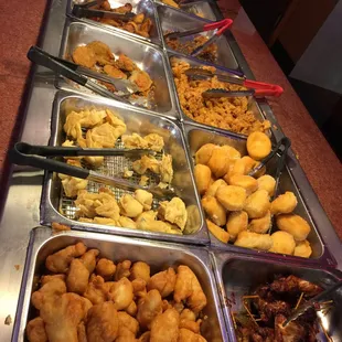 interior, chicken wings and fried chicken