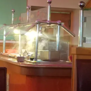 Many choices  hot and fresh