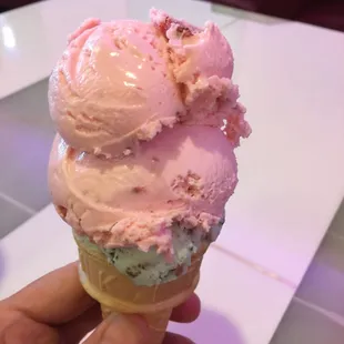 Real hard ice cream!