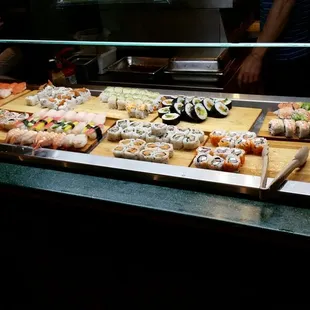 Fresh made sushi bar