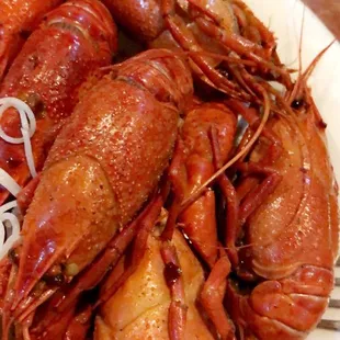 Crawfish!! It's delicious