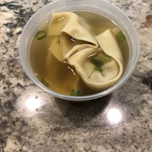 Wonton Soup.