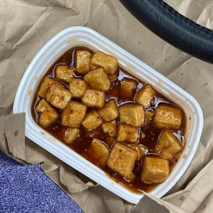 General Tso tofu