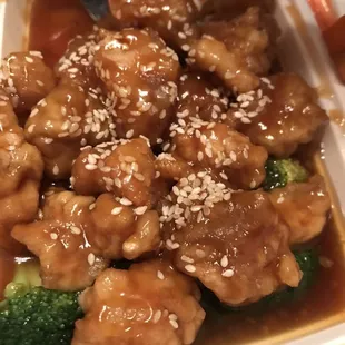 Sesame chicken