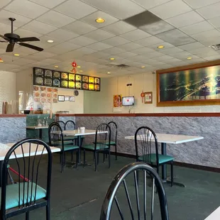 the interior of a jumbo chinese restaurant